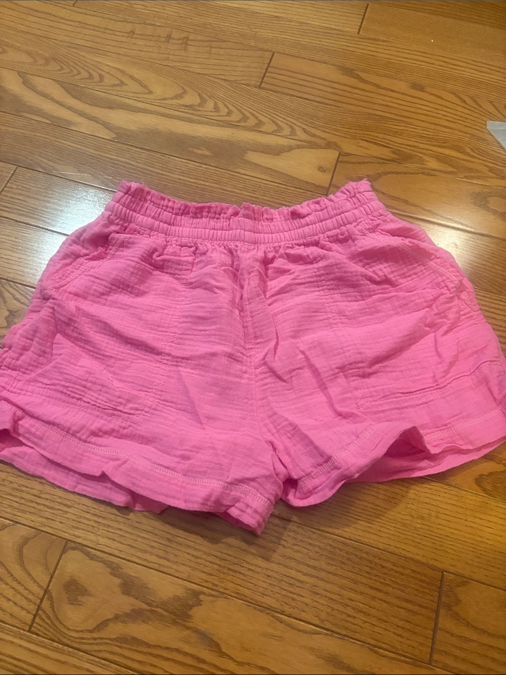 aerie pink gauze pool to party shorts M